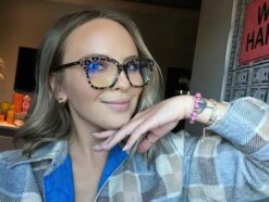 BELLA XS - CLEAR LEOPARD + BLUE LIGHT TECHNOLOGY GLASSES 11 BELLA XS - CLEAR LEOPARD + BLUE LIGHT TECHNOLOGY GLASSES -Glasses Sales Store 07 2020 laurenkawano BELLAXS