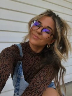 SAWYER - DARK TORTOISE + CLEAR GLASSES -Glasses Sales Store 09 2020 regandupre SAWYER 2