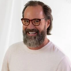 ROWAN - AMBER TORTOISE + BLUE LIGHT READERS -Glasses Sales Store 2020 Compliments Web Lifestyle PDP 0000s 0012 DiffEyewear take5 01218