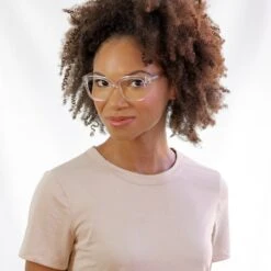 AVA - CLEAR CRYSTAL + BLUE LIGHT READERS -Glasses Sales Store 2020 Compliments Web Lifestyle PDP 0000s 0029 DiffEyewear take5 2 6