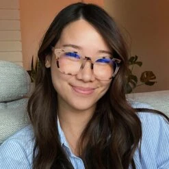 WESTON - CREAM TORTOISE + BLUE LIGHT TECHNOLOGY GLASSES -Glasses Sales Store 2022 DIFF Web PDP Weston Cream Tortoise Blue Light