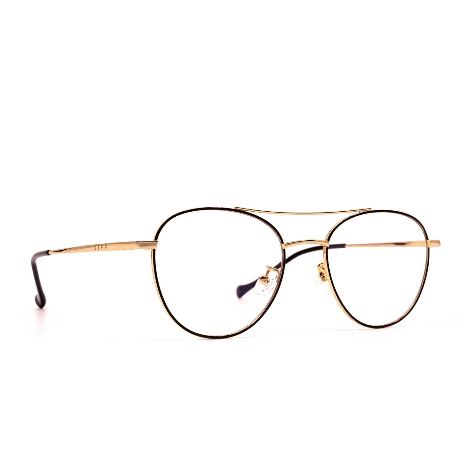 AIDEN - BLACK + GOLD + BLUE LIGHT TECHNOLOGY GLASSES 4 AIDEN - BLACK + GOLD + BLUE LIGHT TECHNOLOGY GLASSES - Image 2