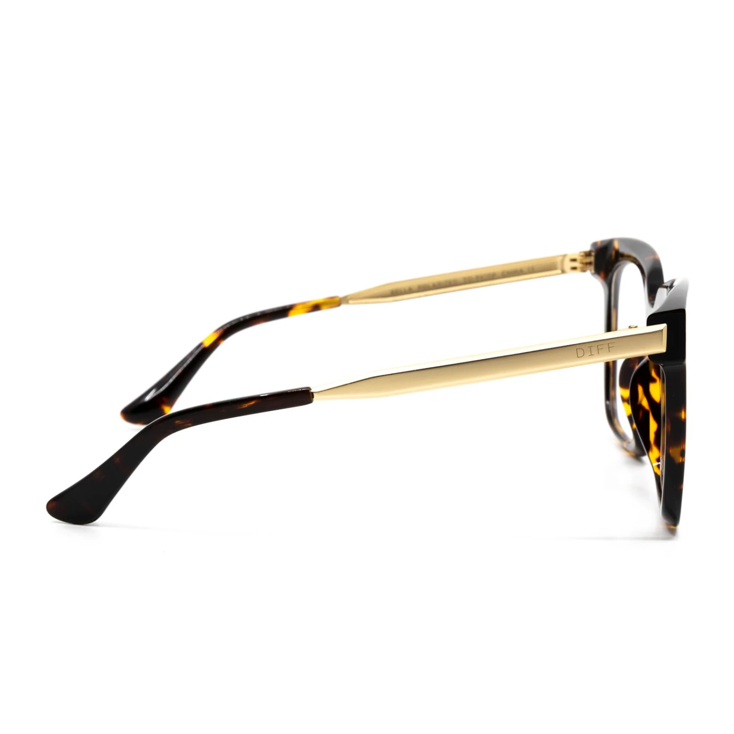 BELLA - TORTOISE + CLEAR GLASSES 5 BELLA - TORTOISE + CLEAR GLASSES - Image 3