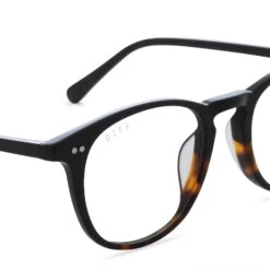 JAXSON - BLACK TORTOISE + CLEAR GLASSES 9 JAXSON - BLACK TORTOISE + CLEAR GLASSES -Glasses Sales Store BO BB59 DETAIL