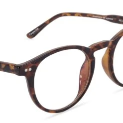 WOMEN'S HEALTH PERSPECTIVE - CARAMEL TORTOISE + BLUE LIGHT TECHNOLOGY -Glasses Sales Store CM BB279 DETAIL