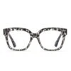 AVA - CLEAR LEOPARD + BLUE LIGHT READERS -Glasses Sales Store CO01 0211 LE150 FRONT