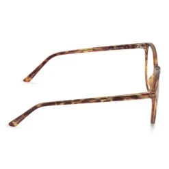 JEANNE - SOLSTICE TORTOISE + BLUE LIGHT READERS -Glasses Sales Store CO01 0295 AB150 SIDE