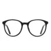 JEANNE - BLACK + BLUE LIGHT READERS -Glasses Sales Store CO01 0295 BK150 FRONT