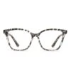 LEAH - CLEAR LEOPARD + BLUE LIGHT READERS -Glasses Sales Store CO01 0296 LE150 FRONT