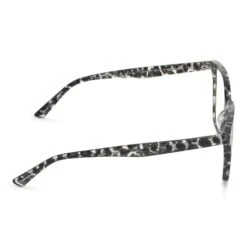 LEAH - CLEAR LEOPARD + BLUE LIGHT READERS 9 LEAH - CLEAR LEOPARD + BLUE LIGHT READERS -Glasses Sales Store CO01 0296 LE150 SIDE