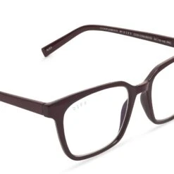 ALEX - BURGUNDY + BLUE LIGHT READERS -Glasses Sales Store CO01 0299 BD150 DETAIL
