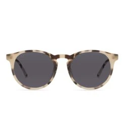 SAWYER - CREAM TORTOISE + CLEAR GLASSES -Glasses Sales Store CT BB60 FRONT Prescription