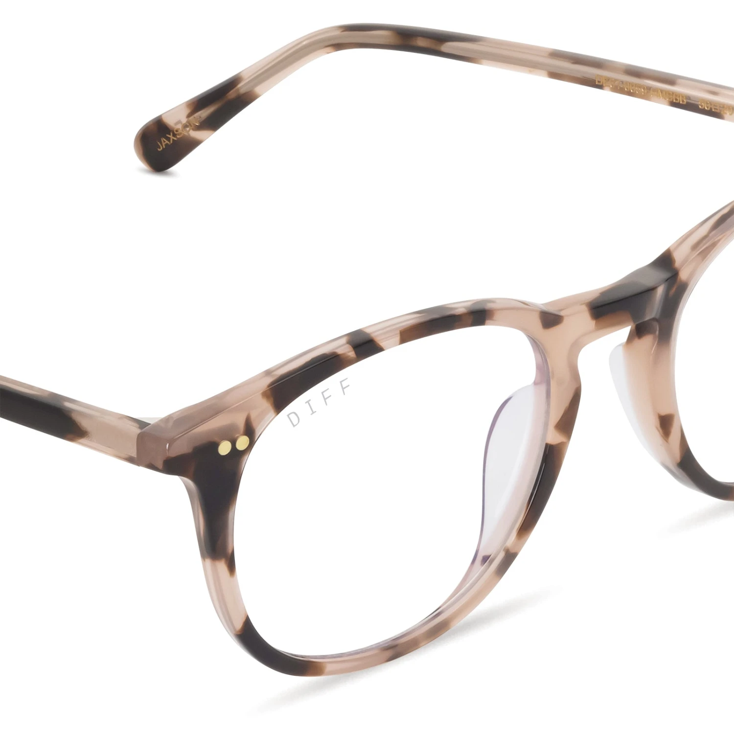 JAXSON - HIMALAYAN TORTOISE + BLUE LIGHT TECHNOLOGY GLASSES 5 JAXSON - HIMALAYAN TORTOISE + BLUE LIGHT TECHNOLOGY GLASSES - Image 3