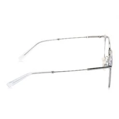 SUMMIT - SILVER + BLUE LIGHT GLASSES 9 SUMMIT - SILVER + BLUE LIGHT GLASSES -Glasses Sales Store DE01 0195 SVBBB SIDE