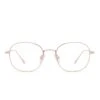 REID - ROSE GOLD + CLEAR GLASSES -Glasses Sales Store DE01 0286 RGBBB FRONT 2171fc88 b8e3 4642 814d b52c93a18bed