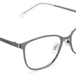 CARMEN - BRUSHED SILVER + BLUE LIGHT TECHNOLOGY GLASSES 8 CARMEN - BRUSHED SILVER + BLUE LIGHT TECHNOLOGY GLASSES -Glasses Sales Store DE01 0322 BSBBB DETAIL