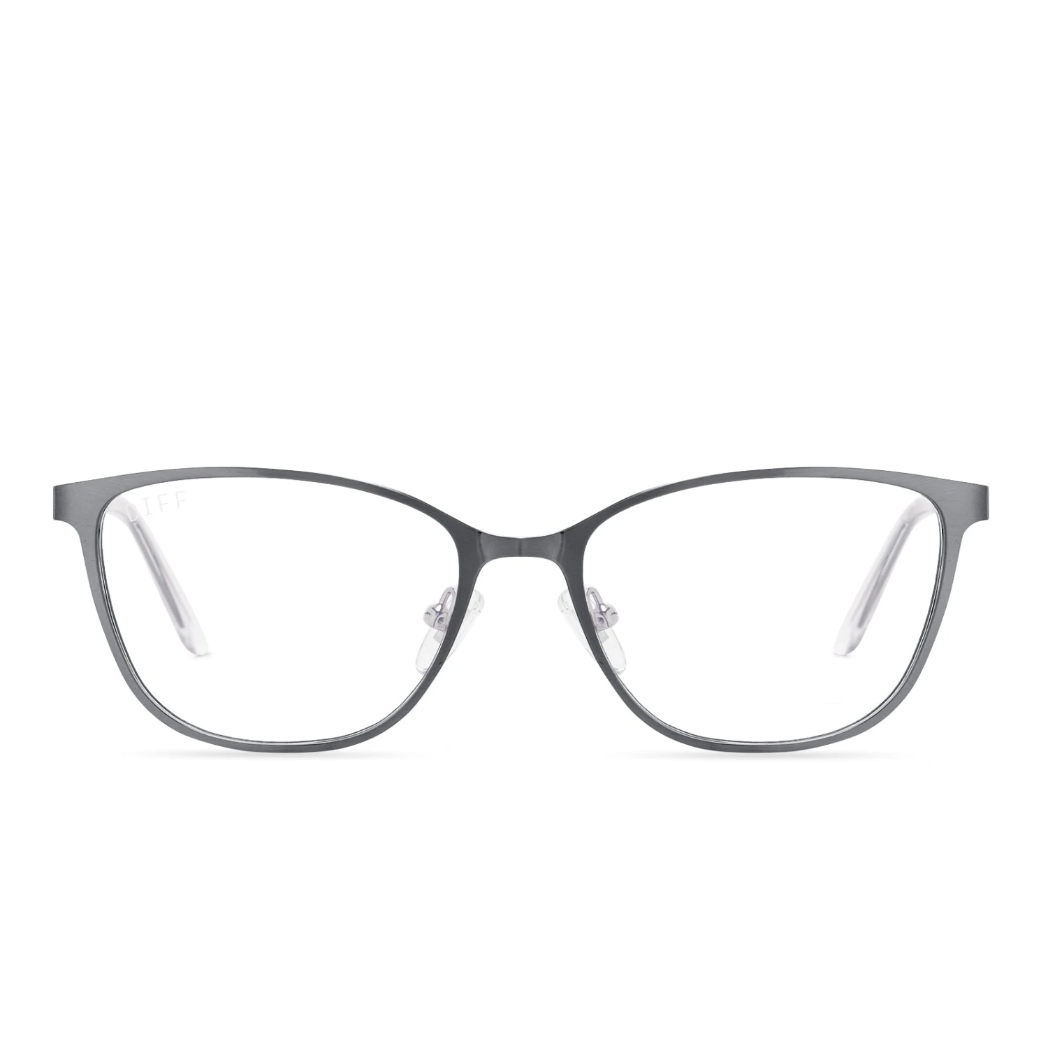 CARMEN - BRUSHED SILVER + BLUE LIGHT TECHNOLOGY GLASSES 3 CARMEN - BRUSHED SILVER + BLUE LIGHT TECHNOLOGY GLASSES