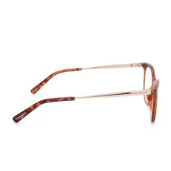 DARCY - AMBER TORTOISE + BLUE LIGHT READERS -Glasses Sales Store Darcy AmberTortoise side