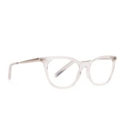 DARCY - CLEAR CRYSTAL + BLUE LIGHT READERS -Glasses Sales Store Darcy Clearcrystal angle