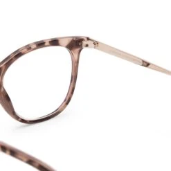 DARCY - BEIGE TORTOISE + BLUE LIGHT READERS -Glasses Sales Store Darcy Tortoise detail 2