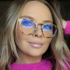 SAWYER - CREAM TORTOISE + BLUE LIGHT TECHNOLOGY GLASSES 18 SAWYER - CREAM TORTOISE + BLUE LIGHT TECHNOLOGY GLASSES -Glasses Sales Store Diff March 2022 Sawyer Eyeglasses Cream Tortoise Bluelight laurenkawano 2