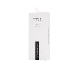 GRIFFIN - SMOKE CRYSTAL + BLUE LIGHT READERS -Glasses Sales Store Griffin smokecrystal Box