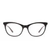 JADE - BLACK + CLEAR GLASSES 1 JADE - BLACK + CLEAR GLASSES -Glasses Sales Store JADE black front ca058953 aaed 4eb4 9974 2e36e8e31fb2