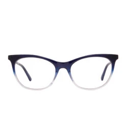 JADE - NAVY OMBRE + BLUE LIGHT TECHNOLOGY CLEAR GLASSES