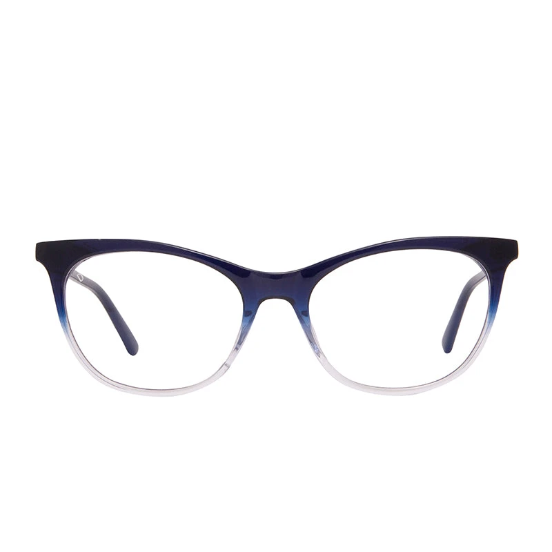JADE - NAVY OMBRE + BLUE LIGHT TECHNOLOGY CLEAR GLASSES 3 JADE - NAVY OMBRE + BLUE LIGHT TECHNOLOGY CLEAR GLASSES