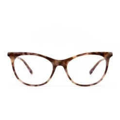 JADE - PLUM TORTOISE + CLEAR GLASSES