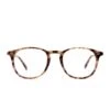 JAXSON - PLUM TORTOISE + BLUE LIGHT TECHNOLOGY CLEAR GLASSES -Glasses Sales Store JAXSON plumtortoise front
