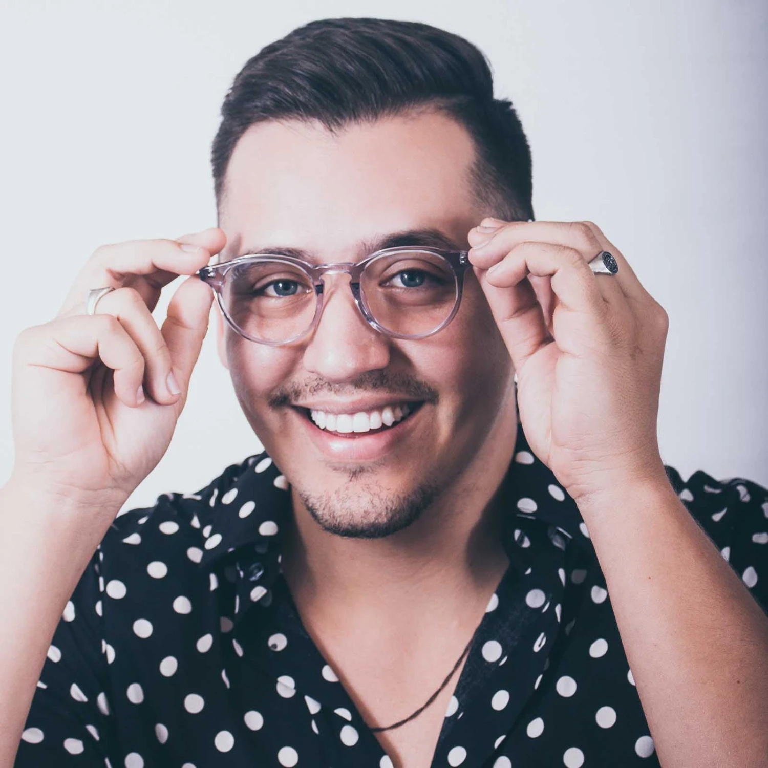 JAXSON - SMOKE CRYSTAL + BLUE LIGHT TECHNOLOGY GLASSES 6 JAXSON - SMOKE CRYSTAL + BLUE LIGHT TECHNOLOGY GLASSES - Image 4