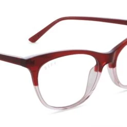 JADE - ROSEWOOD OMBRE + CLEAR GLASSES -Glasses Sales Store RM BB61 DETAIL