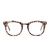 ROWAN - BEIGE TORTOISE + BLUE LIGHT READERS -Glasses Sales Store Rowan Biegetortoise front