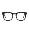 ROWAN - BLACK + BLUE LIGHT READERS -Glasses Sales Store Rowan black front