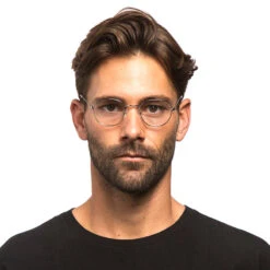 SAGE - BLACK + CLEAR GLASSES -Glasses Sales Store SAGE silver 2018 diff onmodel men 800px 130 c6175a99 4556 4c9e a2c3 43da42bb5dae