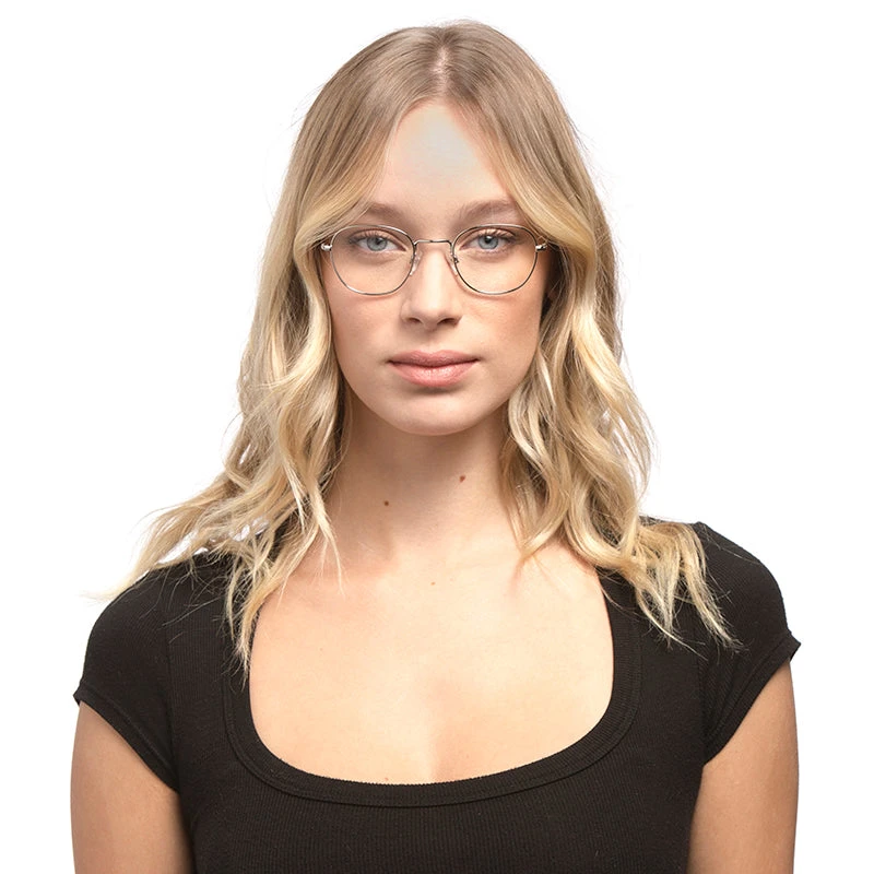 SAGE - GOLD + BLUE LIGHT TECHNOLOGY CLEAR GLASSES 10 SAGE - GOLD + BLUE LIGHT TECHNOLOGY CLEAR GLASSES - Image 8