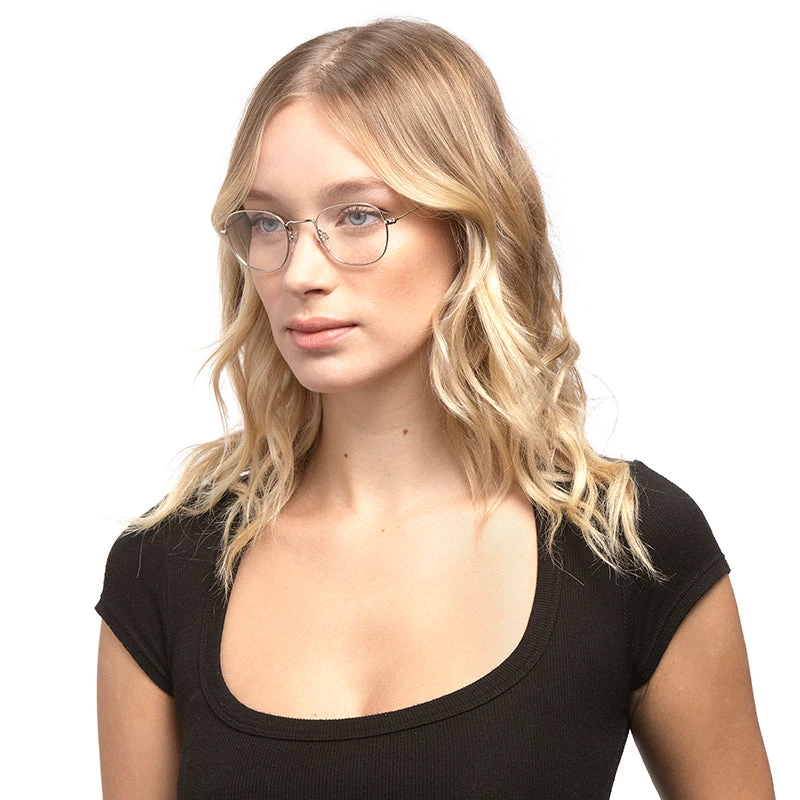 SAGE - GOLD + BLUE LIGHT TECHNOLOGY CLEAR GLASSES 11 SAGE - GOLD + BLUE LIGHT TECHNOLOGY CLEAR GLASSES - Image 9