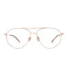 SCOUT - ROSE GOLD + BLUE LIGHT TECHNOLOGY CLEAR GLASSES