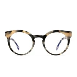 SELENA - CREAM TORTOISE + BLUE LIGHT TECHNOLOGY GLASSES