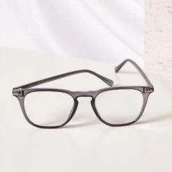 GRIFFIN - SMOKE CRYSTAL + BLUE LIGHT READERS -Glasses Sales Store WarmEdit 33