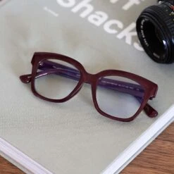 AVA - BURGUNDY + BLUE LIGHT READERS 12 AVA - BURGUNDY + BLUE LIGHT READERS -Glasses Sales Store compliments november 2021 ava bluelightreaders burgundy