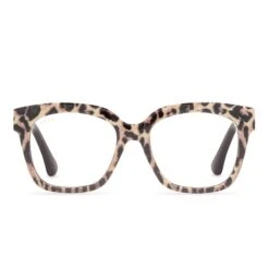 AVA - LEOPARD TORTOISE + BLUE LIGHT TECHNOLOGY GLASSES