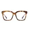 BELLA - LOTUS TORTOISE + BLUE LIGHT TECHNOLOGY GLASSES -Glasses Sales Store diff eyewear bella lotus tortoise blue light technology glasses alt 1