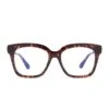 BELLA XS - WILDCAT LEOPARD + CLEAR GLASSES