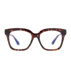 BELLA XS - WILDCAT LEOPARD + CLEAR GLASSES