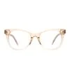 CARINA - BLUSH CRYSTAL + CLEAR GLASSES -Glasses Sales Store diff eyewear carina blush crystal clear glasses alt 1