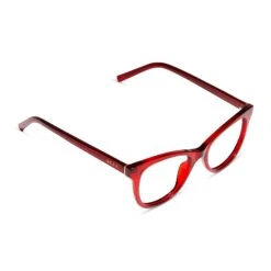 CARINA - CARMINE + CLEAR GLASSES -Glasses Sales Store diff eyewear carina carmine clear glasses alt 4