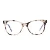 CARINA - CREAM TORTOISE + CLEAR GLASSES