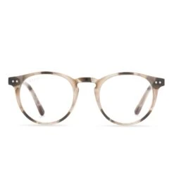 CHASE - CREAM TORTOISE + CLEAR GLASSES